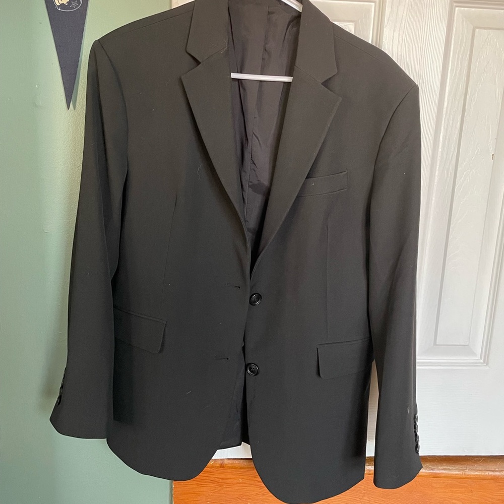 Djerf Avenue Oversized Black Blazer Small